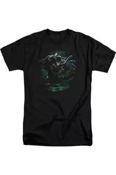 Футболка с коротким рукавом Batman Surprise для взрослых Gildan, черный