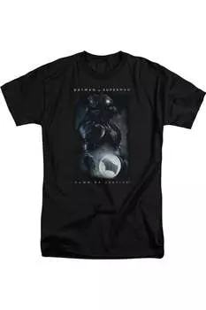 Футболка с коротким рукавом Batman V Superman Signal для взрослых Gildan, черный