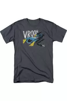 Футболка с коротким рукавом Batman Vroom для взрослых Gildan, цвет charcoal