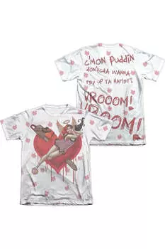 Футболка с коротким рукавом Batman Vroom Gildan, белый