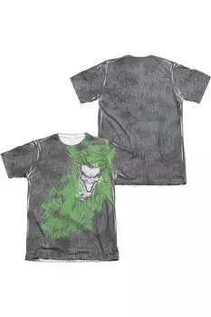 Футболка с коротким рукавом Batman What's So Funny для взрослых из полиэстера/хлопка Gildan, белый