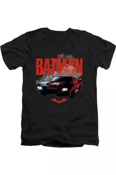 Футболка с коротким рукавом «Бэтмен» (2022) «Бэтмобиль» Gildan, черный