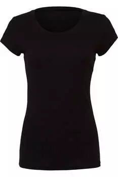 Футболка с коротким рукавом Bella Ladies/Womens The Favorite Tee BELLA + CANVAS, черный