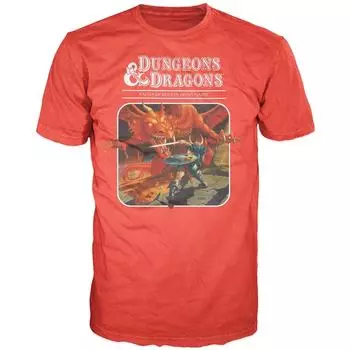 Футболка с коротким рукавом BIOWORLD Dungeons & Dragons, красный