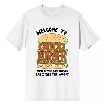 Футболка с коротким рукавом BIOWORLD Good Burger, белый