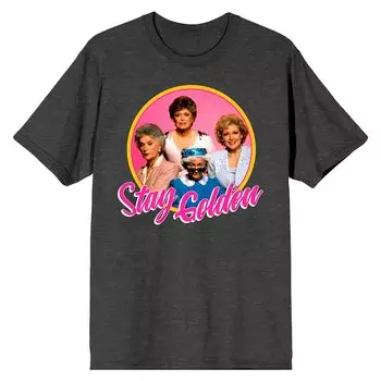 Футболка с коротким рукавом BIOWORLD The Golden Girls, угольный