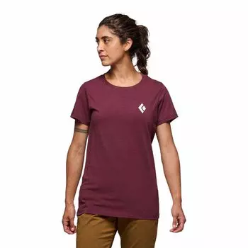 Футболка с коротким рукавом Black Diamond Equipment For Alpinists, красный