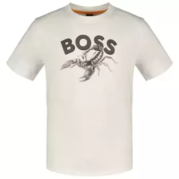 Футболка с коротким рукавом BOSS Bossfish 01, белый