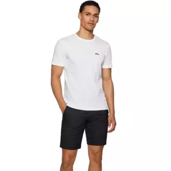 Футболка с коротким рукавом BOSS Tee Curved, белый