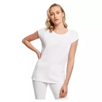 Футболка с коротким рукавом Build Your Brand Extended Shoulder, белый