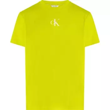 Футболка с коротким рукавом Calvin Klein Jeans KM0KM01144, желтый