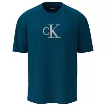 Футболка с коротким рукавом Calvin Klein Jeans Graphic Monogram Classic, синий