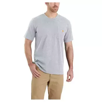 Футболка с коротким рукавом Carhartt K87 Relaxed Fit, серый