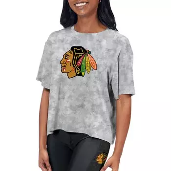 Футболка с коротким рукавом Certo Chicago Blackhawks, серый