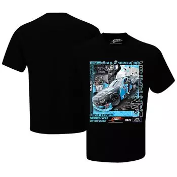 Футболка с коротким рукавом Checkered Flag Sports Sam Mayer, черный