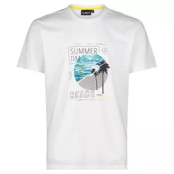 Футболка с коротким рукавом CMP T-Shirt 30T9367, белый