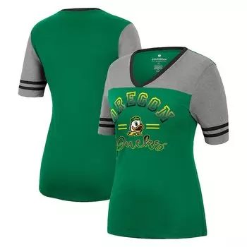 Футболка с коротким рукавом Colosseum Oregon Ducks, серый