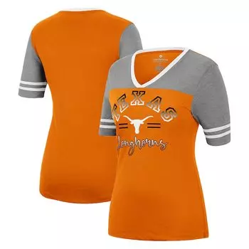 Футболка с коротким рукавом Colosseum Texas Longhorns, серый