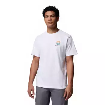 Футболка с коротким рукавом Columbia Kettle River Outdoor, белый