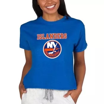 Футболка с коротким рукавом Concepts Sport New York Islanders, роял