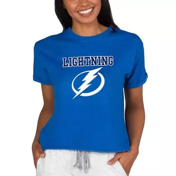 Футболка с коротким рукавом Concepts Sport Tampa Bay Lightning, роял