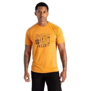 Футболка с коротким рукавом Dare2B Tech II, желтый