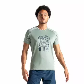 Футболка с коротким рукавом Dare2B Tech, зеленый