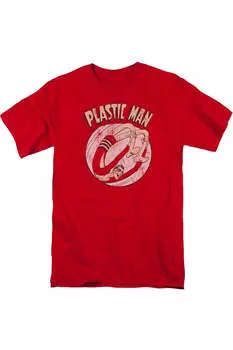 Футболка с коротким рукавом DC Comics Bounce для взрослых Gildan, красный