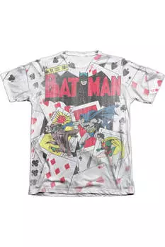 Футболка с коротким рукавом DC Comics Number 11 для взрослых 65/35 поли/хлопок Gildan, белый