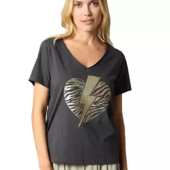 Футболка с коротким рукавом Deeluxe Lovers, серый