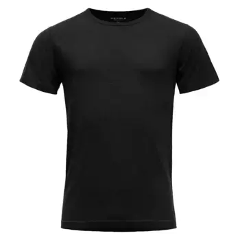 Футболка с коротким рукавом DEVOLD OF NORWAY Breeze Plus Merino 200, черный