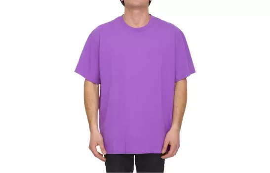 Футболка с коротким рукавом Diag Tab Off-White, фиолетовый