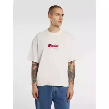 Футболка с коротким рукавом Dickies Lewistown Embro, бежевый