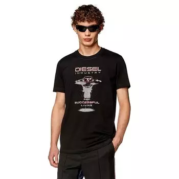 Футболка с коротким рукавом Diesel Diegor K69, черный