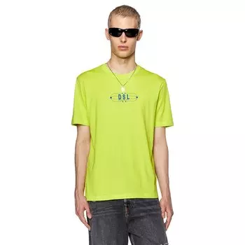 Футболка с коротким рукавом Diesel Just K5, желтый