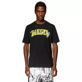 Футболка с коротким рукавом Diesel Just N10, черный