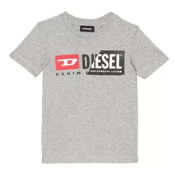 Футболка с коротким рукавом Diesel Maglietta, серый