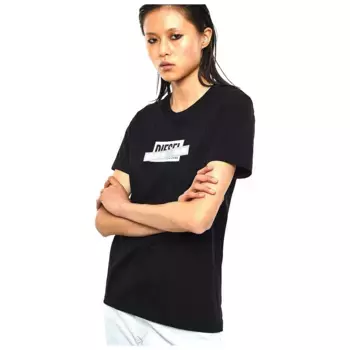 Футболка с коротким рукавом Diesel Sily S2, черный