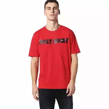 Футболка с коротким рукавом Diesel T Just SV, красный