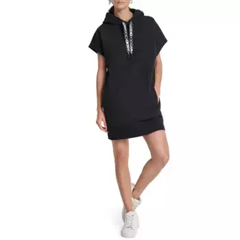 Футболка с коротким рукавом DKNY Two Tone Logo Drawcord Sneaker, черный