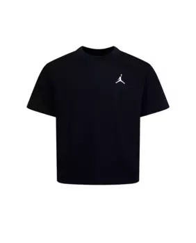 Футболка с коротким рукавом для девочек Jordan Brooklyn Essentials, черный