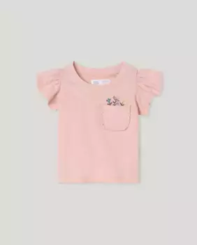 Футболка с коротким рукавом для девочки Baby El Corte Ingls, белый