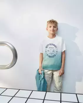 Футболка с коротким рукавом для мальчиков Kids El Corte Ingls, зеленый