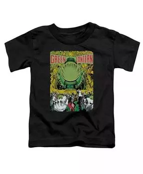 Футболка с коротким рукавом для малышей Baby-Girls Gl 200 Cover Green Lantern, черный