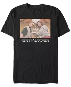 Футболка с коротким рукавом для мужчин «Bowling Buddies» от Big Lebowski Fifth Sun, черный