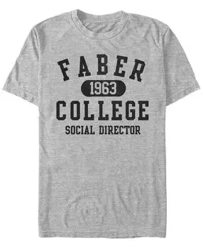 Футболка с коротким рукавом для мужчин faber college social director national lampoon's animal house Fifth Sun, мульти