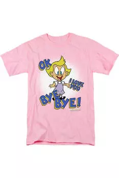 Футболка с коротким рукавом для взрослых Animaniacs Mindy Gildan, розовый