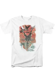 Футболка с коротким рукавом для взрослых Batman Batwoman #1 Gildan, белый