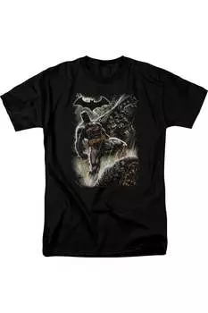 Футболка с коротким рукавом для взрослых Batman Family Gildan, черный