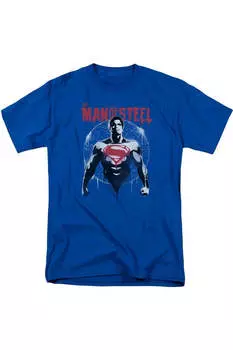 Футболка с коротким рукавом для взрослых Batman V Superman Super Spray Gildan, синий